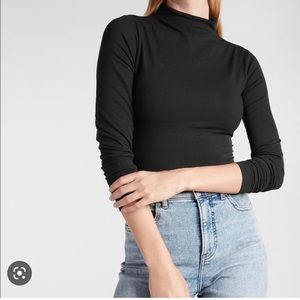 NWOT Express Body Contour Cozy Mock Neck Top